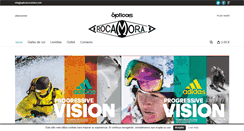 Desktop Screenshot of opticasrocamora.com
